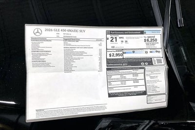 2026 Mercedes-Benz GLE GLE 450 4MATIC®