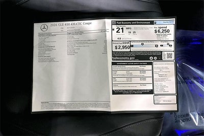2026 Mercedes-Benz GLE GLE 450 Coupe 4MATIC®