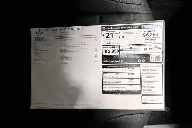 2026 Mercedes-Benz GLE GLE 450 Coupe 4MATIC®