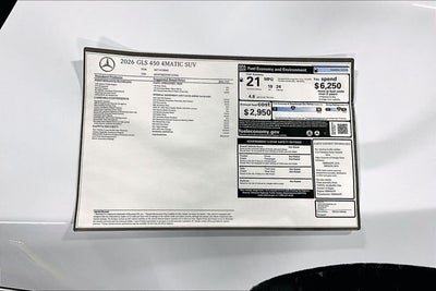 2026 Mercedes-Benz GLS GLS 450 4MATIC®