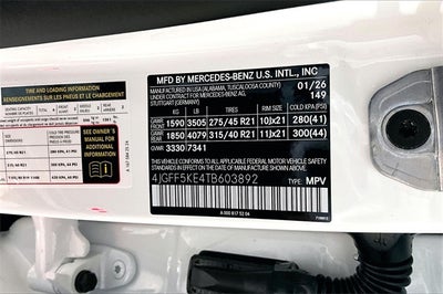 2026 Mercedes-Benz GLS GLS 450 4MATIC®