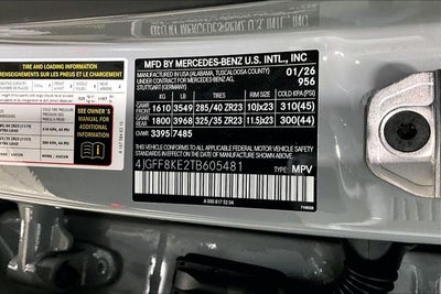 2026 Mercedes-Benz GLS GLS 63 AMG® 4MATIC®