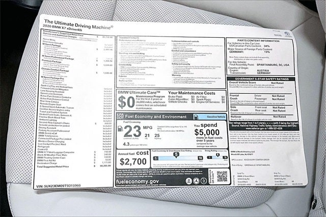 2026 BMW X7 xDrive40i