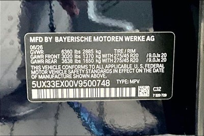 2027 BMW X6 xDrive40i