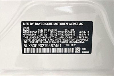 2026 BMW X3 30 xDrive