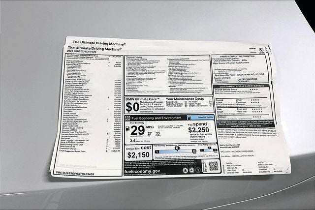 2026 BMW X3 30 xDrive
