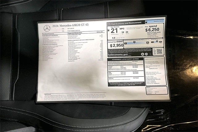 2026 Mercedes-Benz AMG® GT 43 Base 4MATIC®