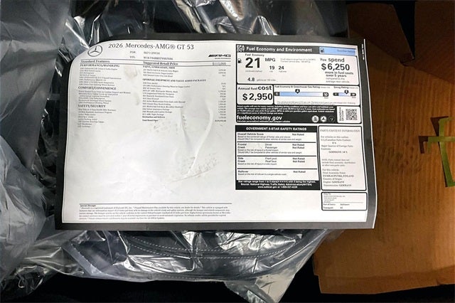 2026 Mercedes-Benz AMG® GT 53 Base 4MATIC®
