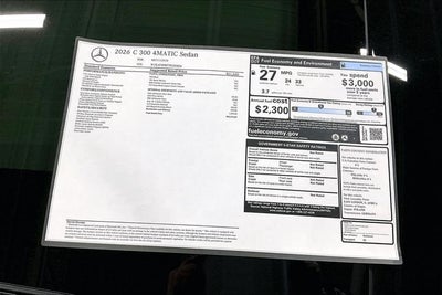 2026 Mercedes-Benz C-Class C 300 4MATIC®