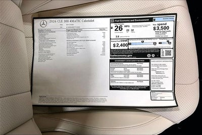 2026 Mercedes-Benz CLE CLE 300 4MATIC®