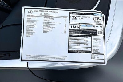 2026 Mercedes-Benz CLE CLE 53 AMG® 4MATIC®