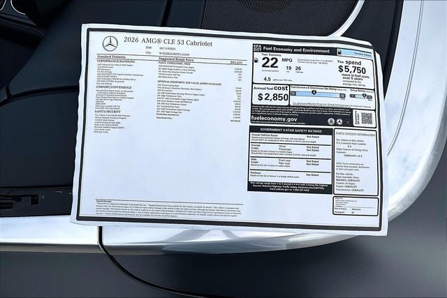 2026 Mercedes-Benz CLE CLE 53 AMG® 4MATIC®