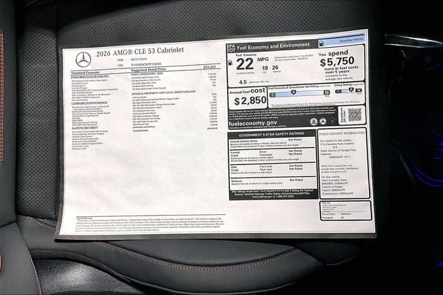 2026 Mercedes-Benz CLE CLE 53 AMG® 4MATIC®