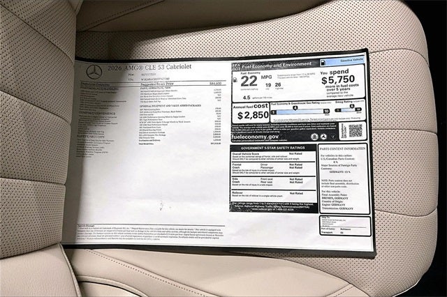 2026 Mercedes-Benz CLE CLE 53 AMG® 4MATIC®