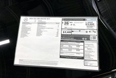 2026 Mercedes-Benz GLC GLC 300 4MATIC®