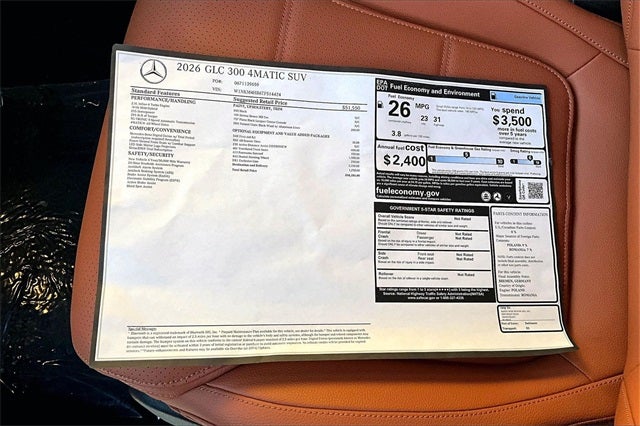 2026 Mercedes-Benz GLC GLC 300 4MATIC®