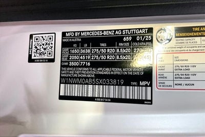 2025 Mercedes-Benz G-Class G 580 4MATIC®