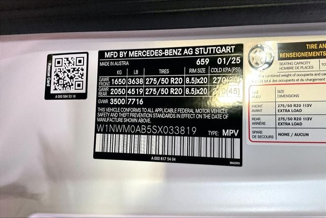 2025 Mercedes-Benz G-Class G 580 4MATIC®