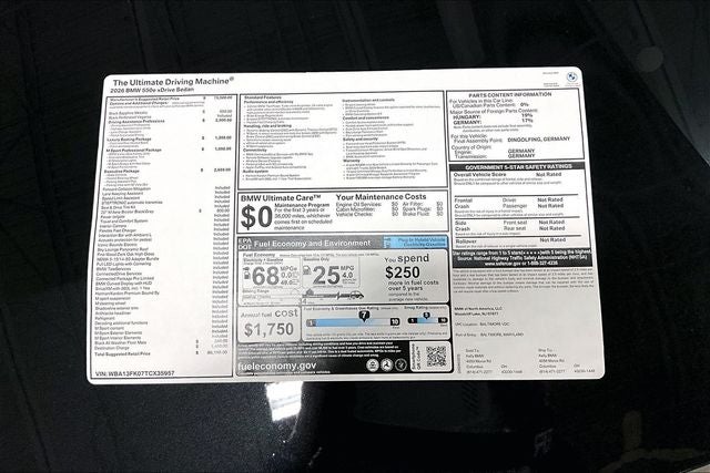 2026 BMW 5 Series 550e xDrive