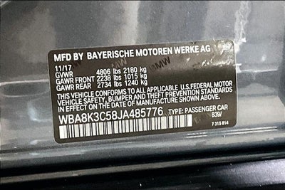 2018 BMW 3 Series 330i xDrive