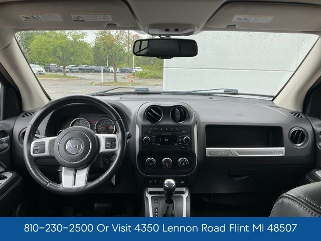 Used 2017 Jeep Compass Latitude with VIN 1C4NJDEB1HD204606 for sale in Flint, MI