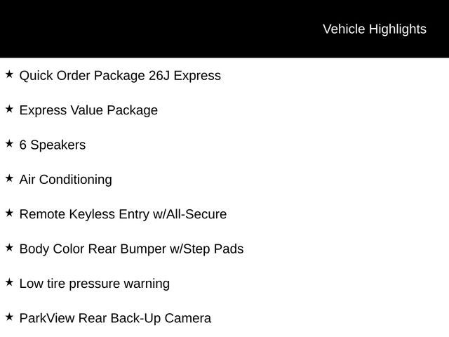 2020 RAM 1500 Classic Express