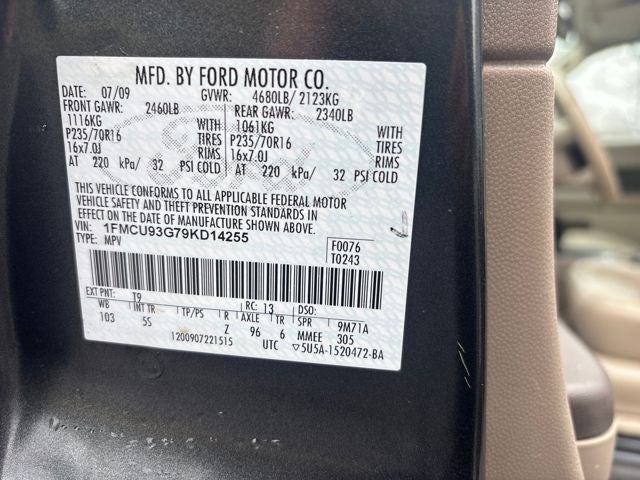 2009 Ford Escape XLT