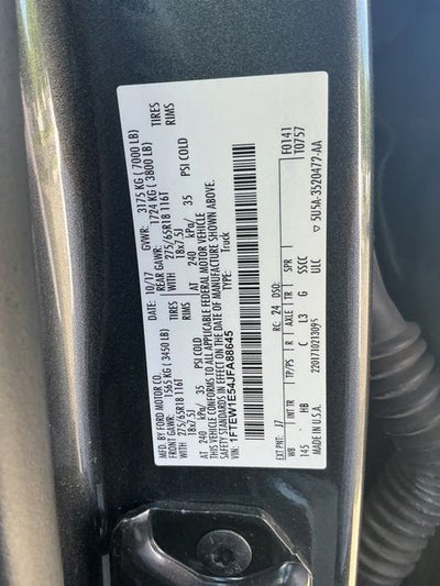 2018 Ford F-150 Lariat