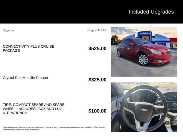 2011 Chevrolet Cruze 1LT