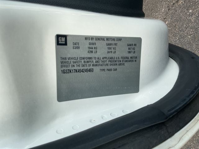 2009 Pontiac G6 GT