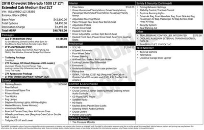 2018 Chevrolet Silverado 1500 LT LT2