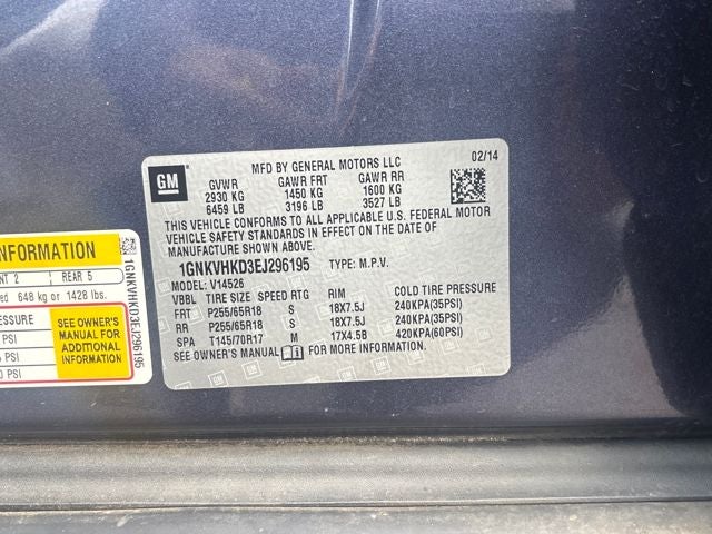 2014 Chevrolet Traverse 2LT 2LT