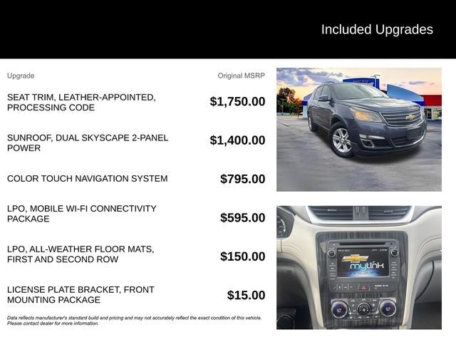 2014 Chevrolet Traverse 2LT 2LT