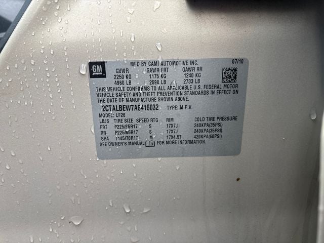 2010 GMC Terrain SLE-1