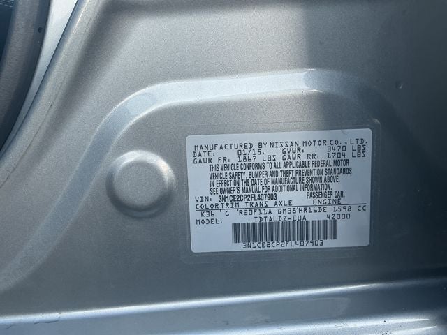 2015 Nissan Versa Note SV