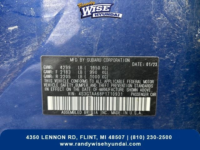 2023 Subaru Impreza Base