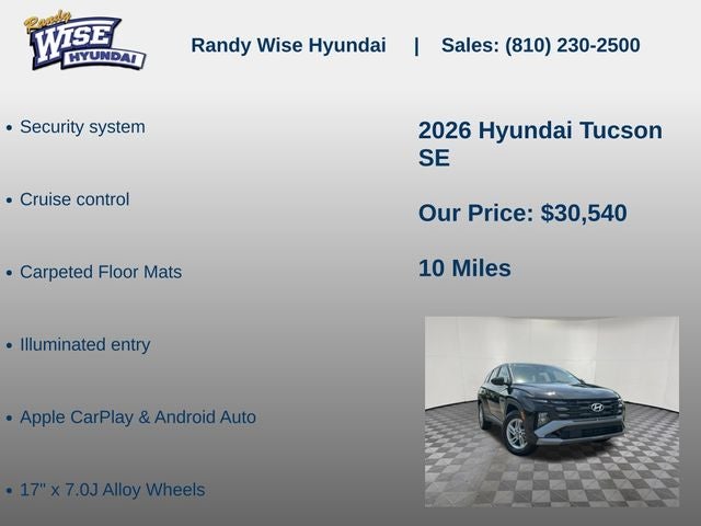 2026 Hyundai Tucson SE AWD