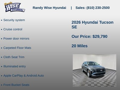 2026 Hyundai Tucson SE AWD