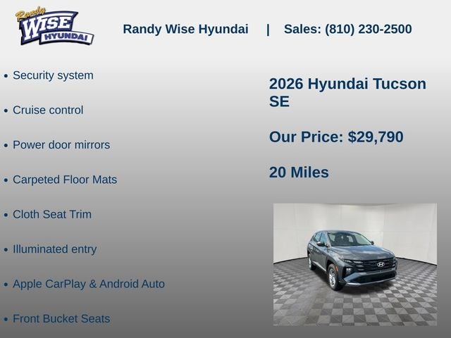 2026 Hyundai Tucson SE AWD