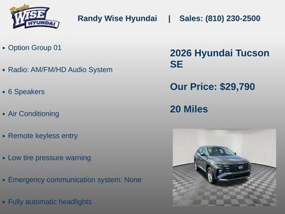 2026 Hyundai Tucson SE AWD