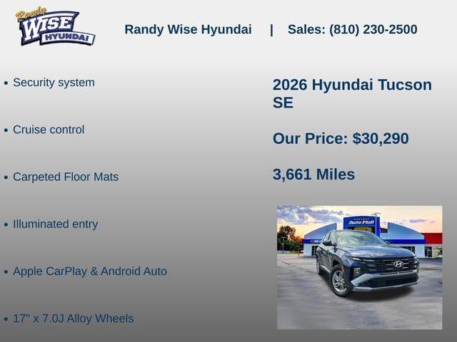 2026 Hyundai Tucson SE AWD