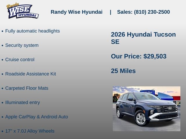 2026 Hyundai Tucson SE AWD