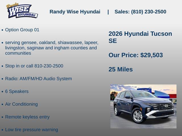 2026 Hyundai Tucson SE AWD