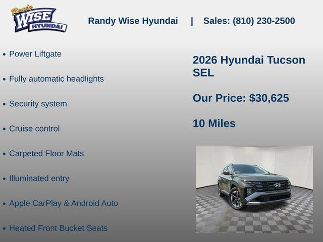 2026 Hyundai Tucson SEL FWD