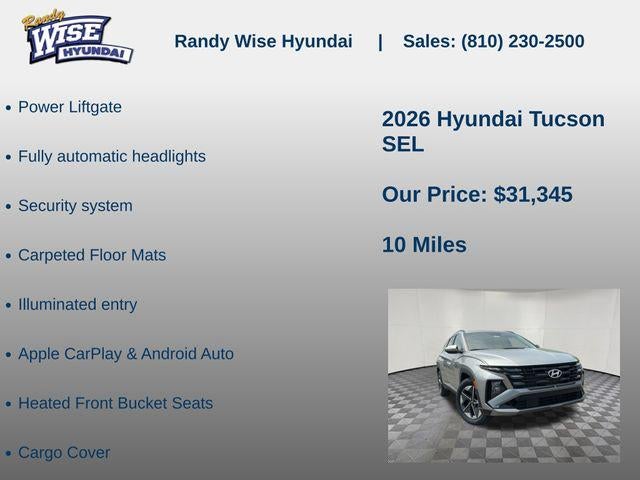 2026 Hyundai Tucson SEL FWD
