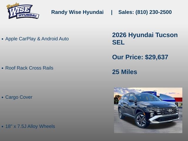 2026 Hyundai Tucson SEL FWD