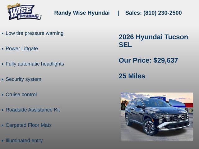 2026 Hyundai Tucson SEL FWD