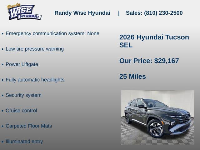 2026 Hyundai Tucson SEL FWD