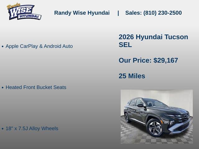 2026 Hyundai Tucson SEL FWD