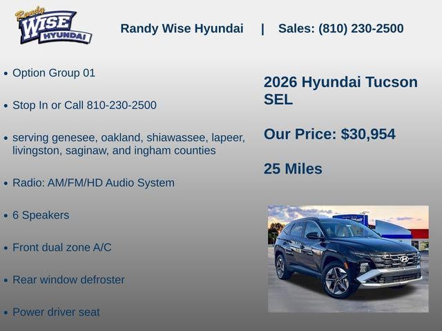 2026 Hyundai Tucson SEL AWD